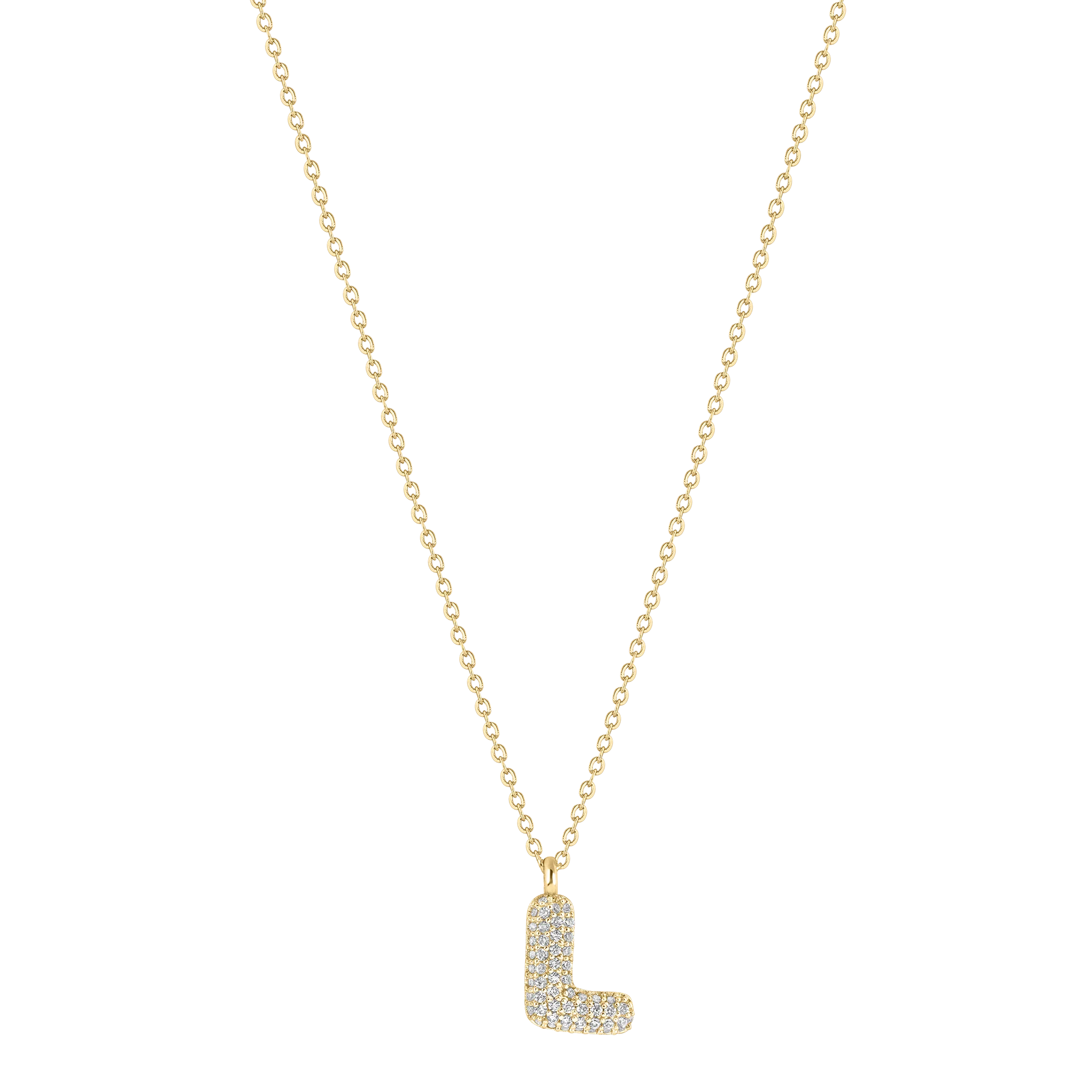 Bubble Letter Necklace - Image 14