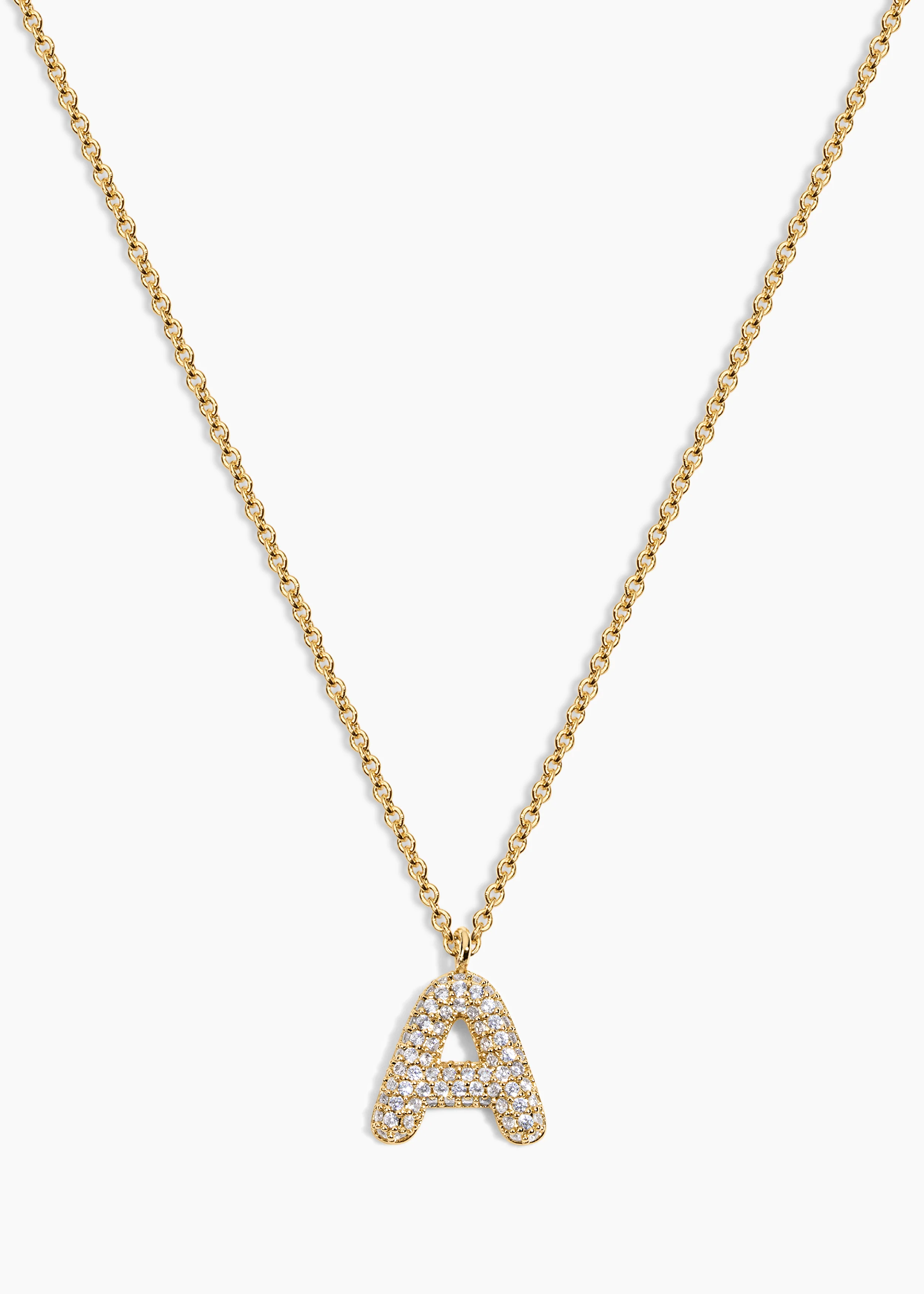 Bubble Letter Necklace - Image 4
