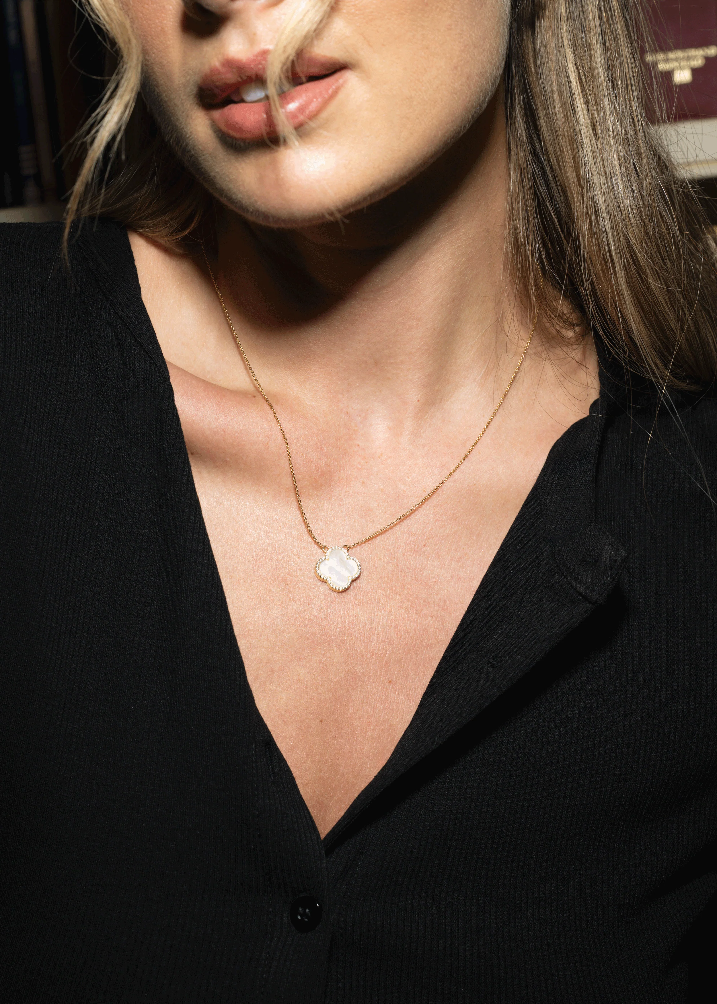 Icon White Necklace - Image 3